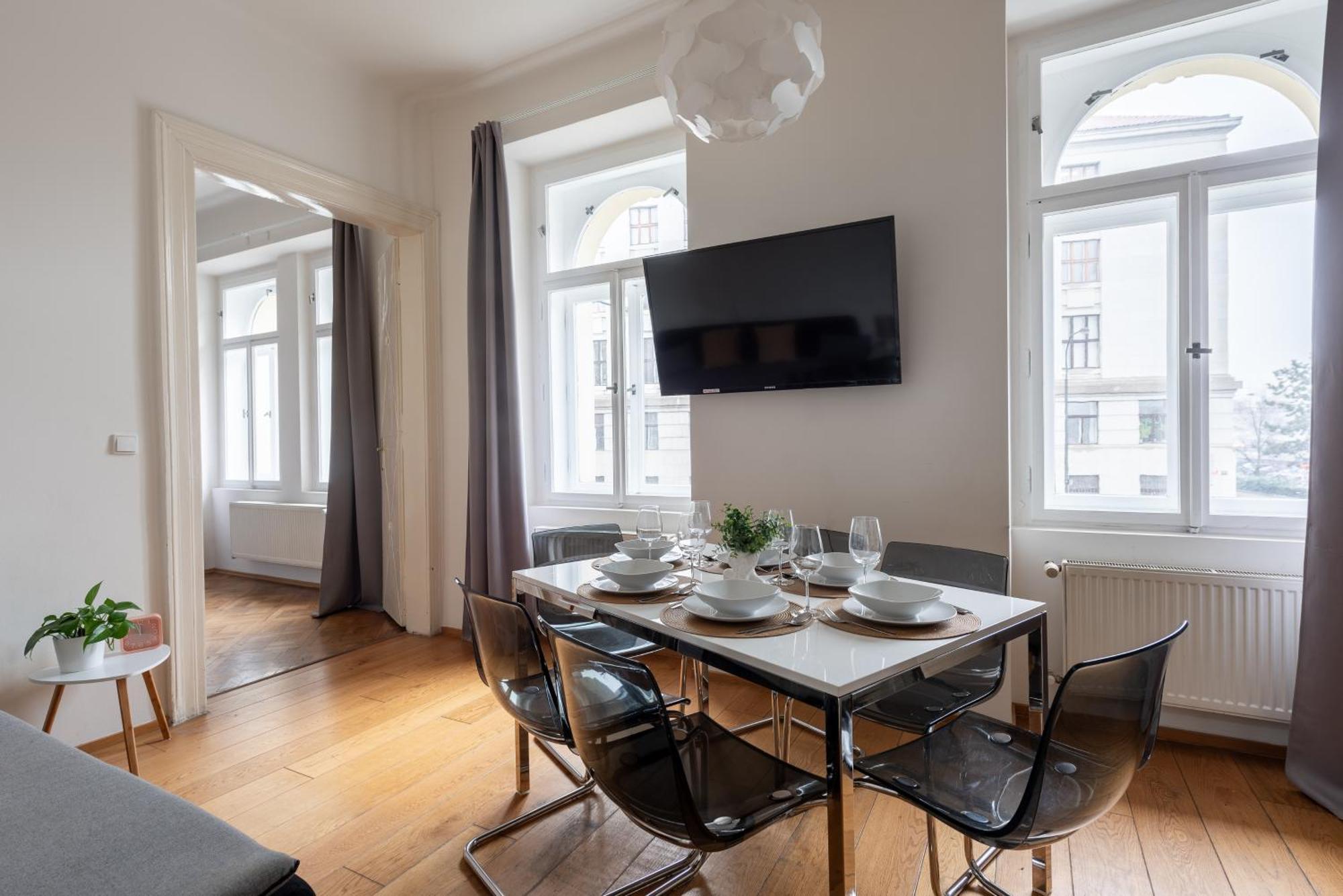 Residence Tesnov Apartment ปราก ภายนอก รูปภาพ